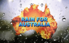 australia fires rain for australia raining