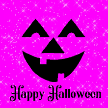 Happy Halloween Pink GIF - Happy Halloween Pink Sparkles GIFs
