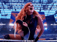 Becky Lynch Im Back GIF - Becky Lynch Im Back I Am Back GIFs