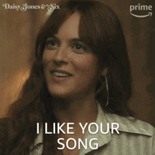 I Like Your Song Daisy Jones GIF