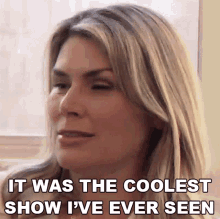 It Was The Coolest Show Ive Ever Seen Heidi GIF - It Was The Coolest Show Ive Ever Seen Heidi Jagged Little Pill GIFs