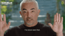 Ive Never Seen That Cesar Millan GIF - Ive Never Seen That Cesar Millan Cesar Millan Better Human Better Dog GIFs
