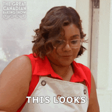 This Looks Really Delicious Candice GIF - This Looks Really Delicious Candice The Great Canadian Baking Show GIFs