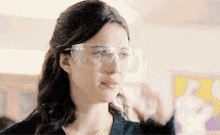 Margaret Qualley Glasses GIF - Margaret Qualley Glasses Crying GIFs