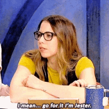 Critical Role Laura Bailey GIF - Critical Role Laura Bailey I Mean Go For It Im Jester GIFs