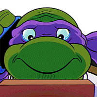 Crying Donatello Sticker