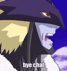 Bye Chat Beelzemon GIF - Bye Chat Beelzemon Digimon GIFs