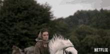 Horseback Riding Claire Foy GIF - Horseback Riding Claire Foy Queen Elizabeth Ii GIFs