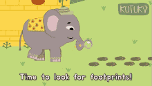 Time To Look For Footprints Minku GIF - Time To Look For Footprints Minku Kutuki GIFs