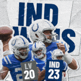 Indianapolis Colts (23) Vs. Las Vegas Raiders (20) Post Game GIF - Nfl National Football League Football League GIFs