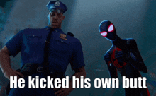 Across The Spider Verse Spider-verse Miles GIF - Across The Spider Verse Spider-verse Miles He Kicked His Own Butt GIFs