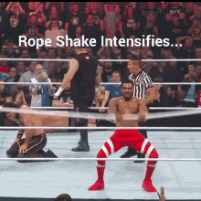 Wwe Ropes Shake GIF - Wwe Ropes Shake Shake It GIFs
