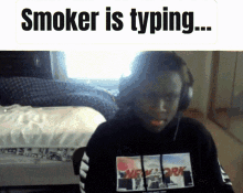 Smoker Is GIF - Smoker Is Typing GIFs
