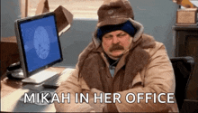 Ron Swanson Parks And Recreation GIF - Ron Swanson Parks And Recreation Cold GIFs