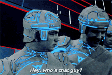 Tron Hey Whos That Guy GIF - Tron Hey Whos That Guy Who Is He GIFs