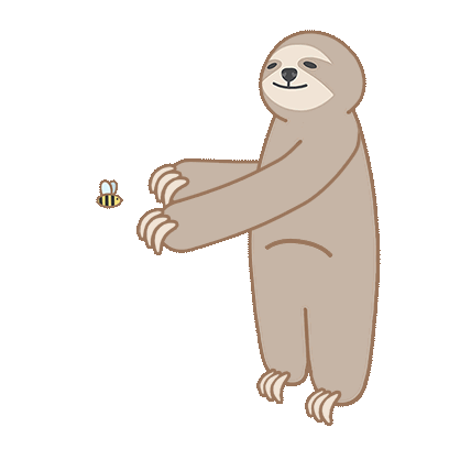 Sloth Animal Sticker