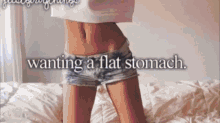 Wanting A Flat Stomach Just Girly Things GIF