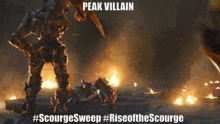 Transformers Transformers Rise Of The Beasts GIF - Transformers Transformers Rise Of The Beasts Scourge GIFs