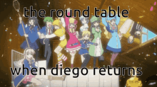 Round Table Theroundtable GIF - Round Table Theroundtable Anime GIFs