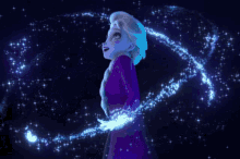 Magic Elsa GIF