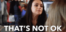 That'S Not Ok GIF - A Bad Moms Christmas A Bad Moms Christmas Gifs Not Okay GIFs
