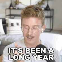 Its Been A Long Year Tyler Oakley GIF - Its Been A Long Year Tyler Oakley Its Been So Long GIFs