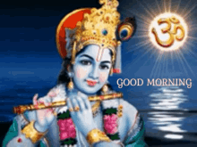 lord krishna good morning