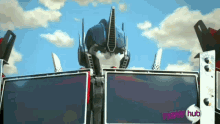 Optimus Prime Arcee GIF - Optimus Prime Arcee Bumblebee GIFs