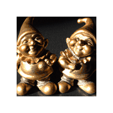 Deux Nains Gold Deningol Sticker - Deux Nains Gold Deningol Shivar Stickers