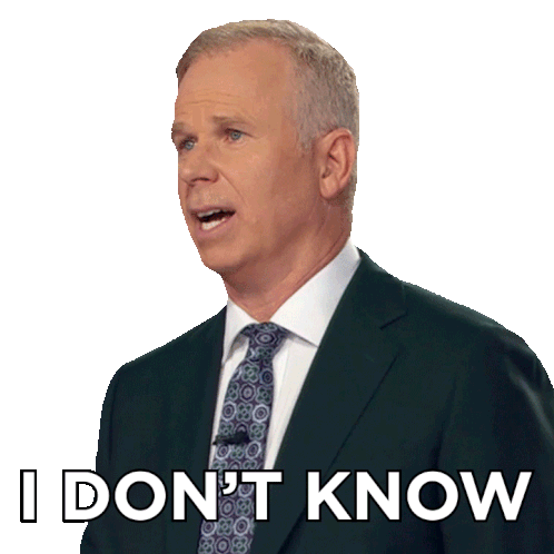 I Dont Know Gerry Dee Sticker - I Dont Know Gerry Dee Family Feud Stickers