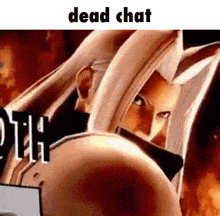 Sephiroth Dead Chat GIF - Sephiroth Dead Chat GIFs