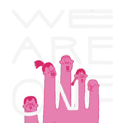 Olga Mrozek For Fine Acts We Are One Sticker - Olga Mrozek For Fine Acts We Are One Puppet Stickers