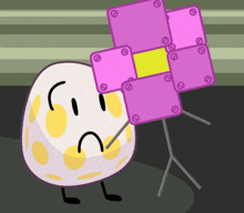 Eggy Robot Flower GIF
