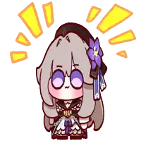 a cartoon drawing of a girl with long hair and glasses