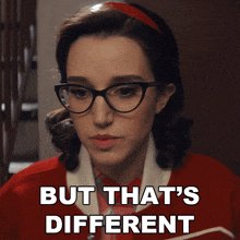 But Thats Different Jane GIF - But Thats Different Jane Grease Rise Of The Pink Ladies GIFs