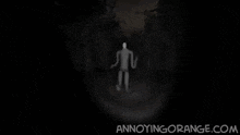 a red truck is driving in the dark and the website annoyingorange.com is visible in the corner