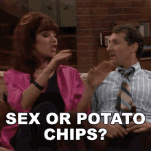 Sex Or Potato Chips Peggy Bundy GIF - Sex Or Potato Chips Peggy Bundy Al Bundy GIFs