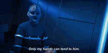 Only My Hands Can Tend To Him Star Trek Discovery GIF - Only My Hands Can Tend To Him Star Trek Discovery Only I Can Heal Him GIFs