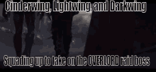 tales of wing tow lightwing cinderwing darkwing