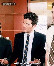 With All Due Respect,.Gif GIF - With All Due Respect Parks And-rec Hindi GIFs