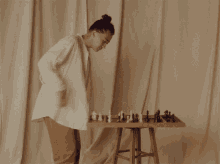 Playing Chess Soran GIF - Playing Chess Soran Bottled Up Song GIFs