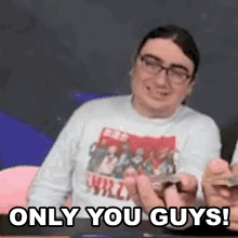 Only You Guys Noel GIF - Only You Guys Noel The Pokemon Evolutionaries GIFs