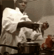 Cooking Scared GIF