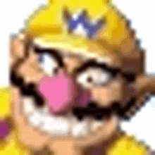 wario mario kart mario kart ds record icon