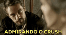 Clara E Renato / O Outro Lado Do Paraíso / Novela / Tv Globo / Admirando O Crush GIF - Tv Globo O Outro Lado Do Paraiso GIFs
