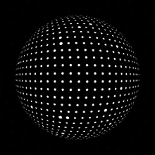 ball circle sparkle dots spinning