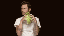 Adam Levine Cabbage GIF - Adam Levine Cabbage GIFs