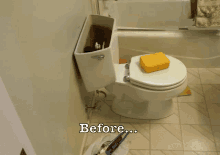 Dads Toilet GIF - Toilet Broken Before GIFs