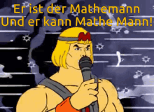 Mathemann Singing GIF