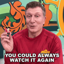 You Could Always Watch It Again Simon Wiggle GIF - You Could Always Watch It Again Simon Wiggle The Wiggles GIFs